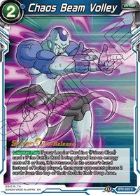 Chaos Beam Volley (BT9-035) [Universal Onslaught Prerelease Promos] Parallel Foil