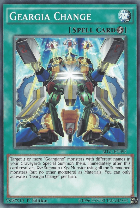Geargia Change [SHVI-EN095] Common - Josh's Cards