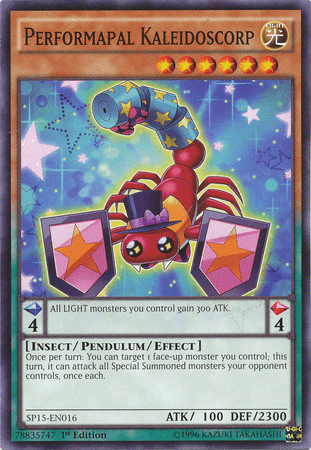 Performapal Kaleidoscorp [SP15-EN016] Common - Josh's Cards