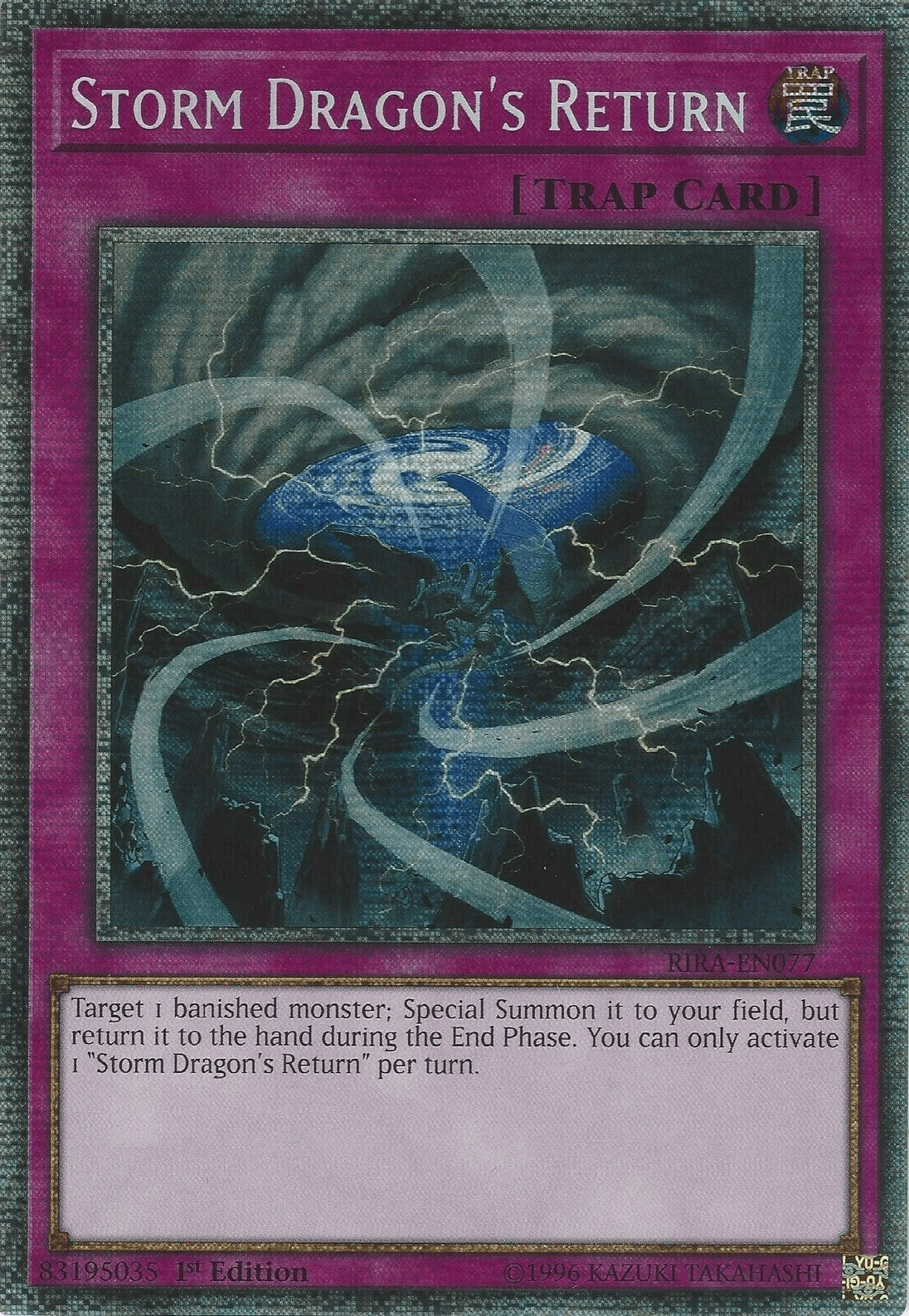 Storm Dragon's Return [RIRA-EN077] Starlight Rare - Josh's Cards