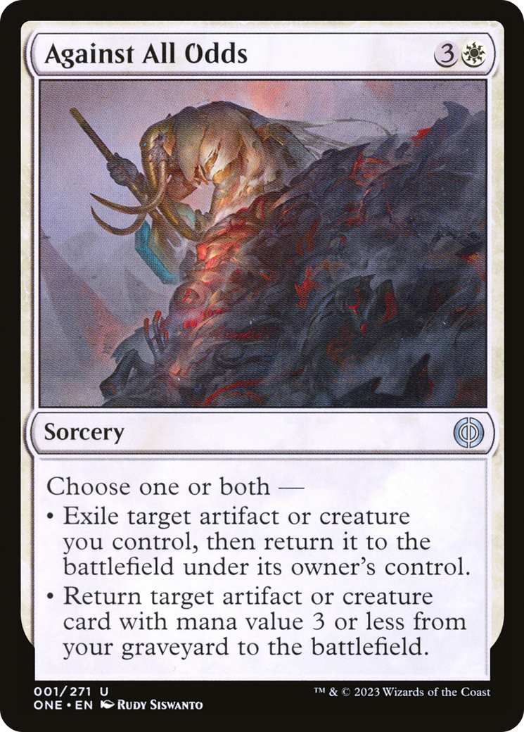 Against All Odds (ONE-001) - Phyrexia: All Will Be One