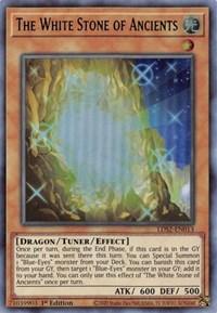 The White Stone of Ancients (Green) [LDS2-EN013] Ultra Rare - Josh's Cards