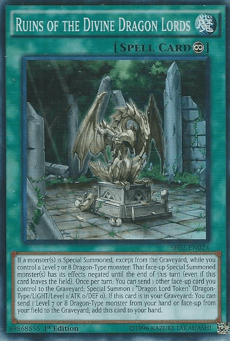 Ruins of the Divine Dragon Lords [SR02-EN024] Super Rare - Josh's Cards