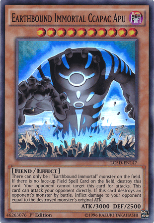 Earthbound Immortal Ccapac Apu [LC5D-EN147] Super Rare - Josh's Cards