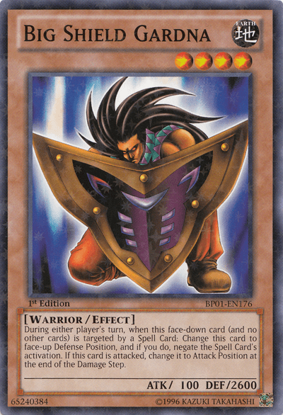 Big Shield Gardna [BP01-EN176] Starfoil Rare - Josh's Cards