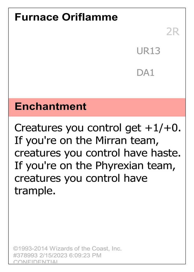 Furnace Oriflamme [Unknown Event]