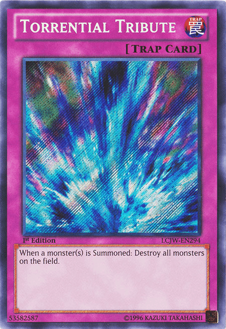 Torrential Tribute [LCJW-EN294] Secret Rare - Josh's Cards