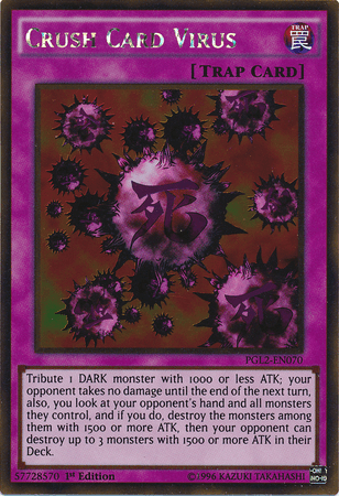 Crush Card Virus [PGL2-EN070] Gold Rare - Josh's Cards