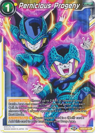 Pernicious Progeny (XD3-07) [The Ultimate Life Form] Parallel Foil