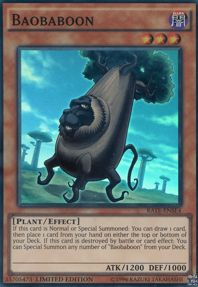 Baobaboon [RATE-ENSE4] Super Rare - Josh's Cards