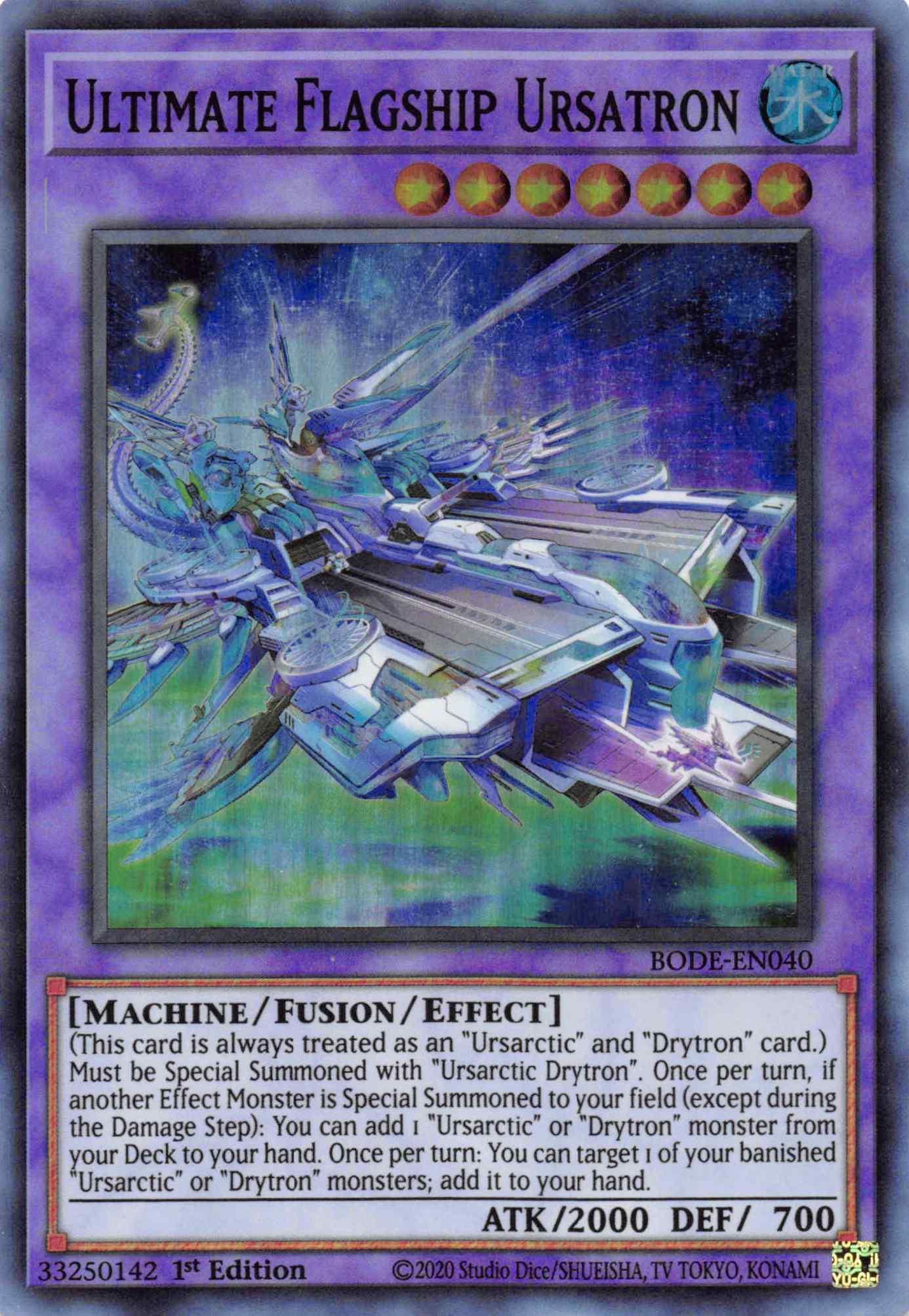 Ultimate Flagship Ursatron [BODE-EN040] Super Rare - Josh's Cards
