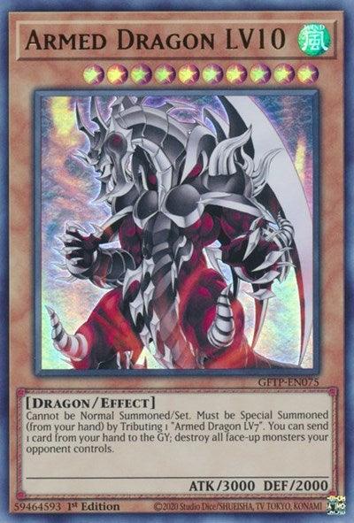 Armed Dragon LV10 [GFTP-EN075] Ultra Rare - Josh's Cards