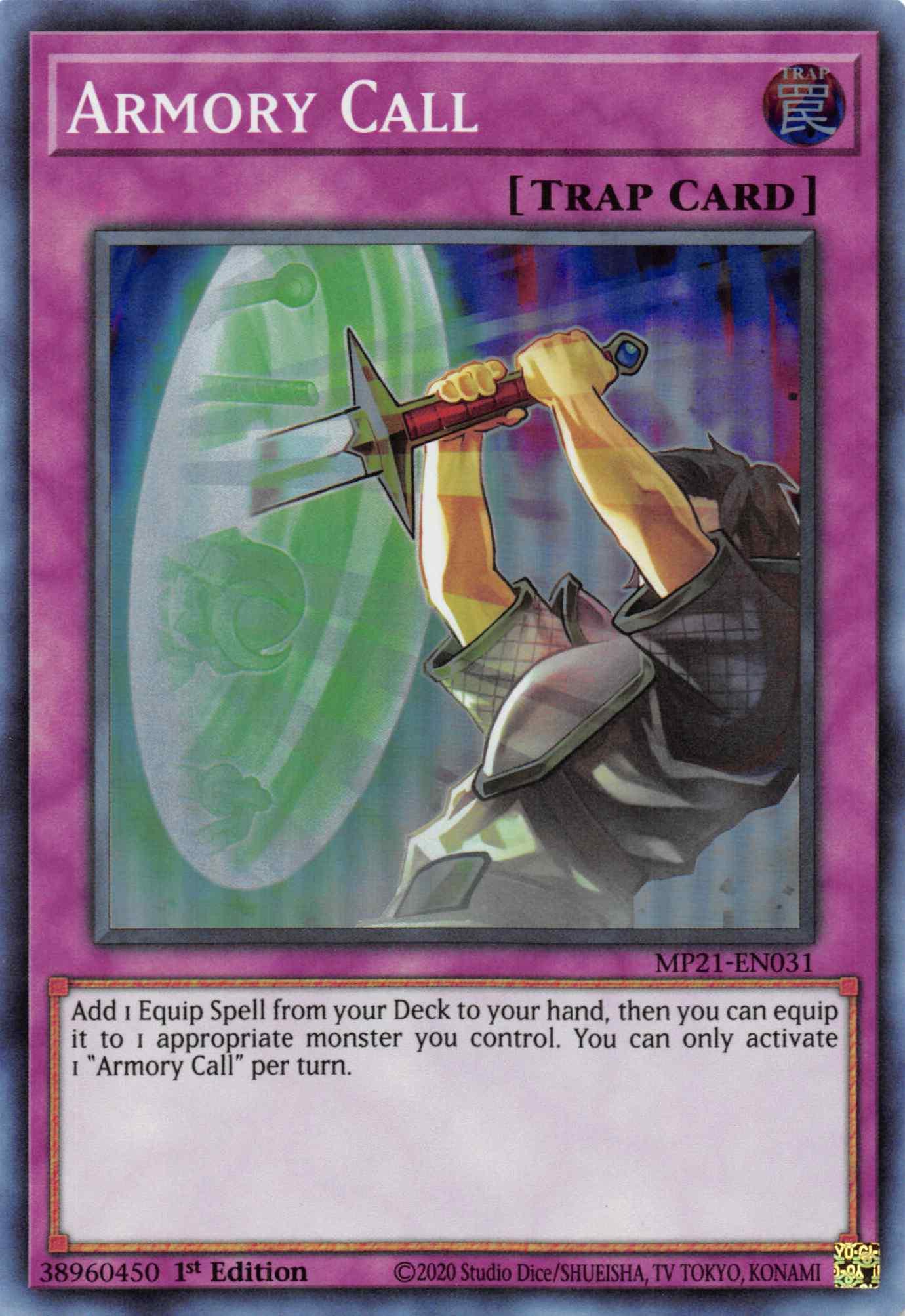 Armory Call [MP21-EN031] Super Rare - Josh's Cards