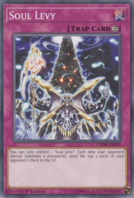 Soul Levy [CHIM-EN079] Common - Josh's Cards