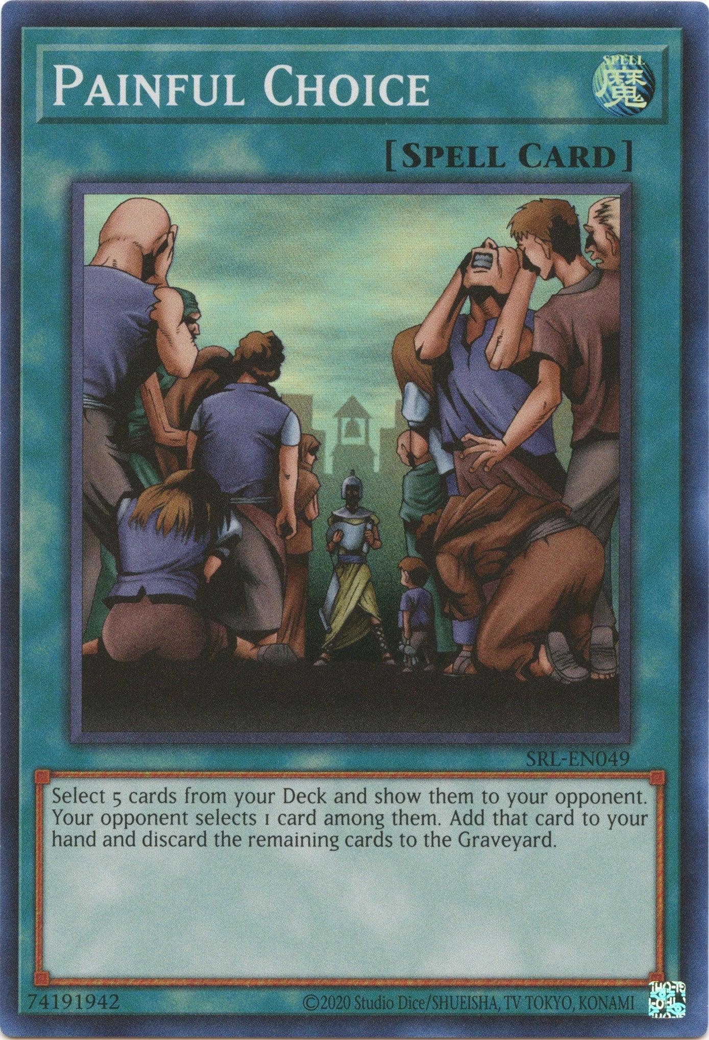 Painful Choice (25th Anniversary) [SRL-EN049] Super Rare - Josh's Cards