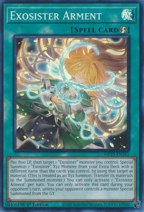Exosister Arment [MP23-EN261] Super Rare - Josh's Cards