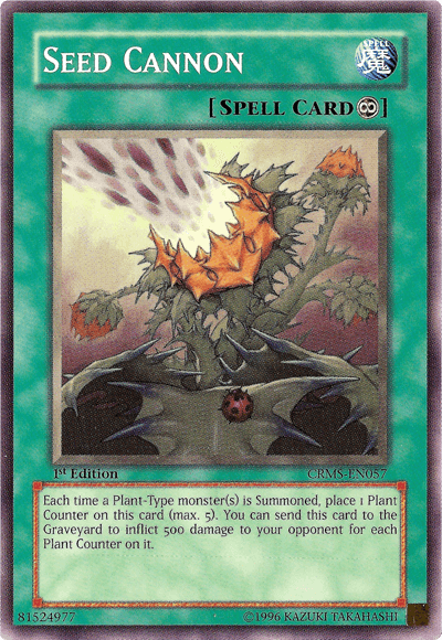 Seed Cannon [CRMS-EN057] Common - Josh's Cards