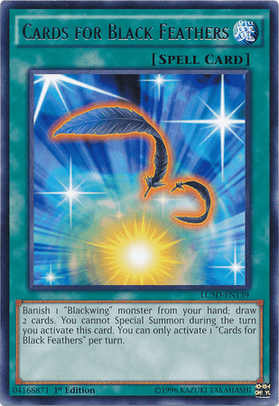 Cards for Black Feathers [LC5D-EN139] Rare - Josh's Cards