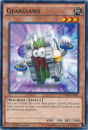 Geargiano [SDGR-EN004] Common - Josh's Cards