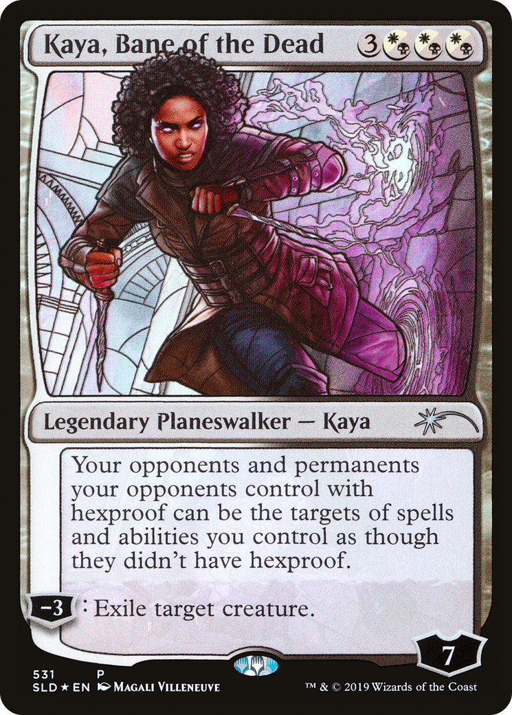 Kaya, Bane of the Dead (SLD-531) - Secret Lair Drop Foil