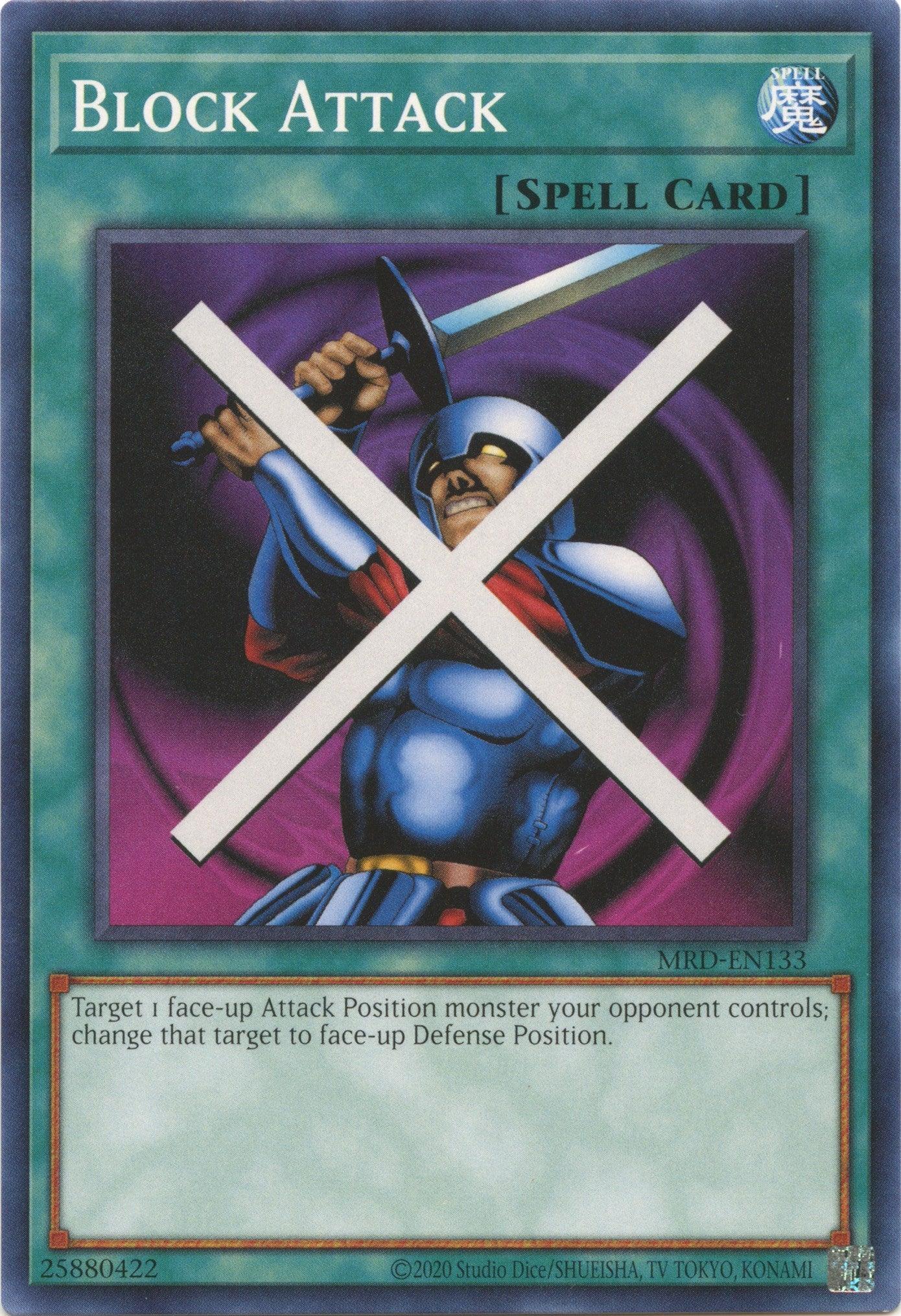 Block Attack (25th Anniversary) [MRD-EN133] Common - Josh's Cards