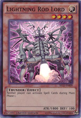 Lightning Rod Lord [SECE-ENS09] Super Rare - Josh's Cards
