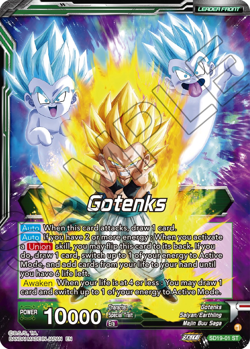 Gotenks // SS3 Gotenks, Extravagant Assault Returns (SD19-01) [Dawn of the Z-Legends] Parallel Foil