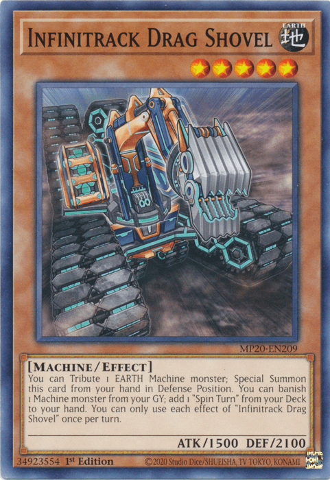 Infinitrack Drag Shovel [MP20-EN209] Common - Josh's Cards