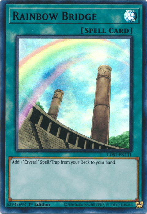 Rainbow Bridge (Purple) [LDS1-EN111] Ultra Rare - Josh's Cards
