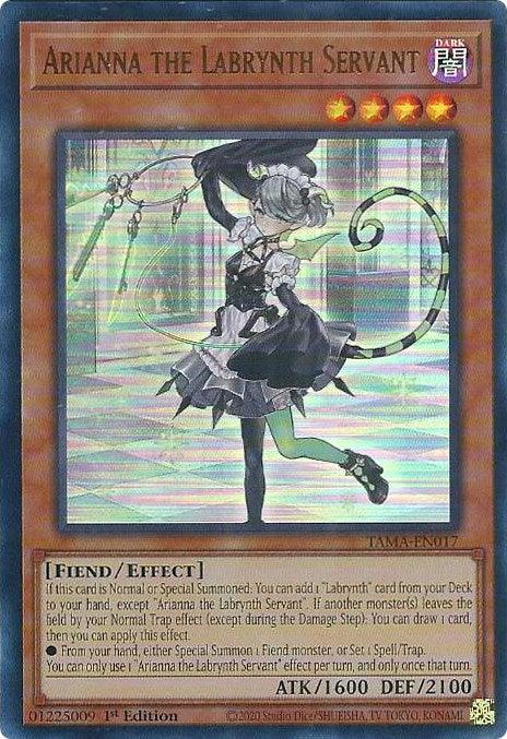 Arianna the Labrynth Servant [TAMA-EN017] Ultra Rare - Josh's Cards