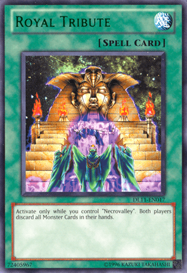 Royal Tribute (Green) [DL11-EN017] Rare - Josh's Cards