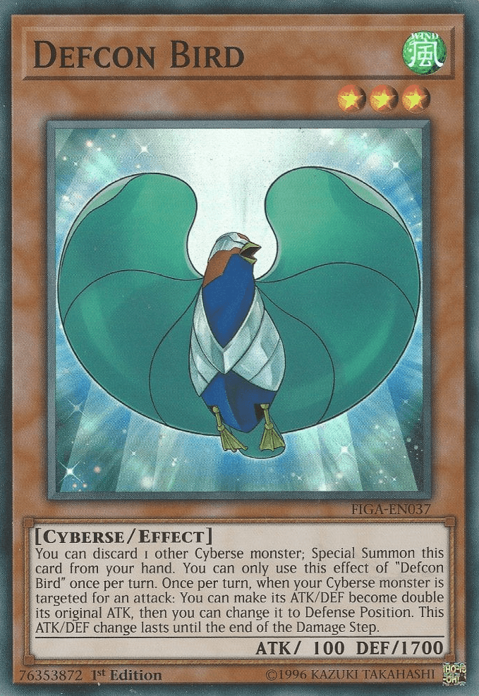 Defcon Bird [FIGA-EN037] Super Rare - Josh's Cards