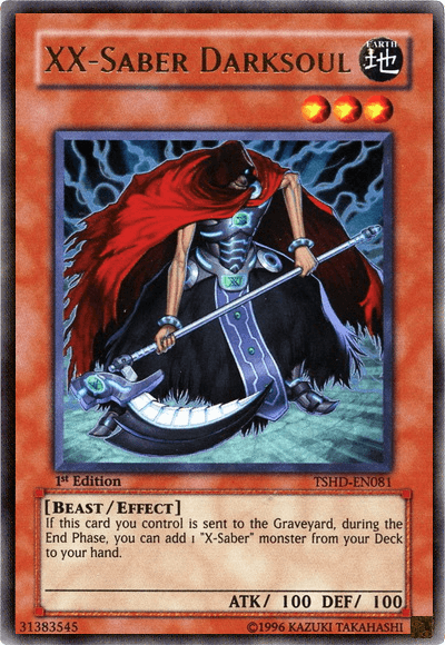 XX-Saber Darksoul [TSHD-EN081] Ultra Rare - Josh's Cards