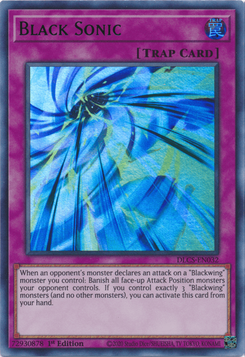 Black Sonic (Green) [DLCS-EN032] Ultra Rare - Josh's Cards