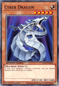 Cyber Dragon [SGX1-ENG01] Common - Josh's Cards