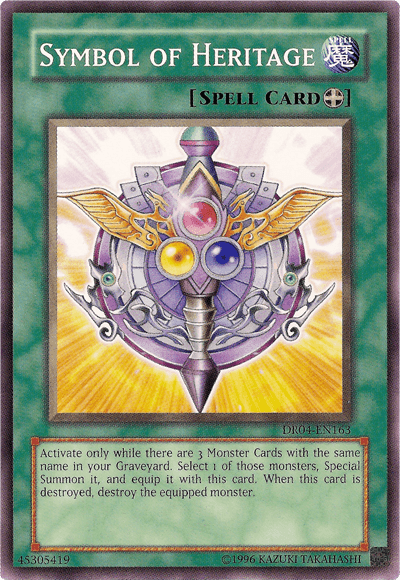 Symbol of Heritage [DR04-EN163] Common - Josh's Cards