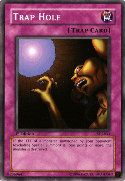 Trap Hole [SDJ-043] Common - Josh's Cards