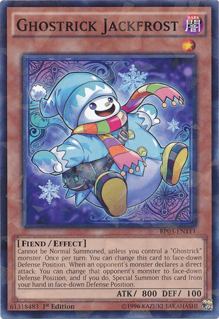 Ghostrick Jackfrost [BP03-EN111] Shatterfoil Rare - Josh's Cards