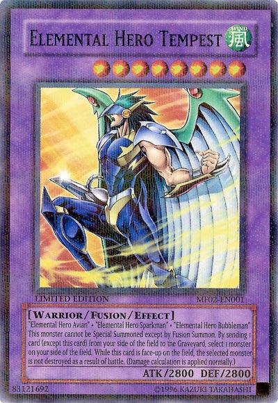 Elemental Hero Tempest [MF02-EN001] Rare - Josh's Cards