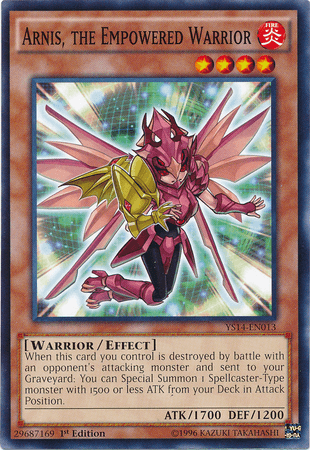 Arnis, the Empowered Warrior [YS14-EN013] Common - Josh's Cards
