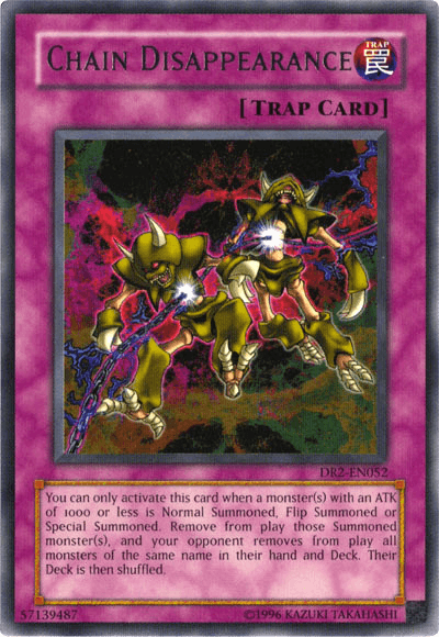 Chain Disappearance [DR2-EN052] Rare - Josh's Cards