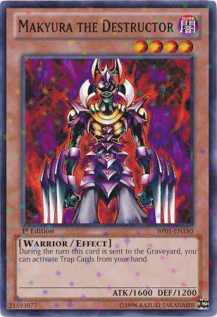 Makyura the Destructor [BP01-EN180] Starfoil Rare - Josh's Cards