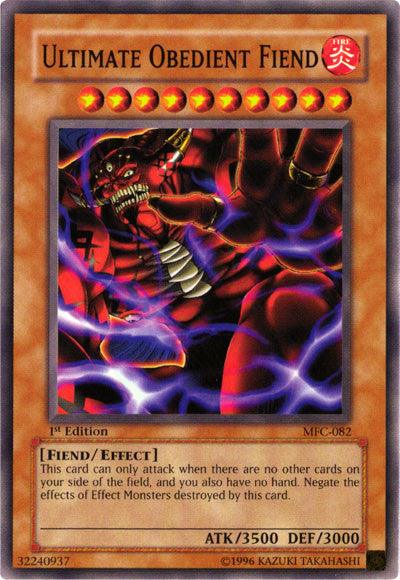 Ultimate Obedient Fiend [MFC-082] Common - Josh's Cards