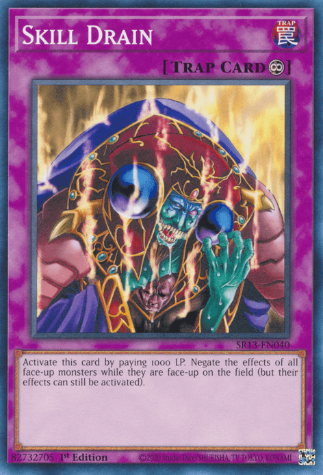 Skill Drain [SR13-EN040] Common - Josh's Cards