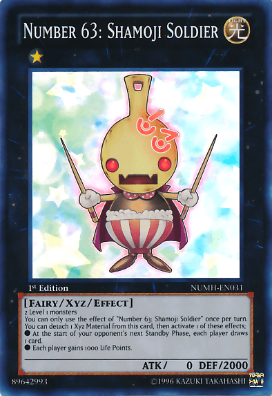Number 63: Shamoji Soldier [NUMH-EN031] Super Rare - Josh's Cards