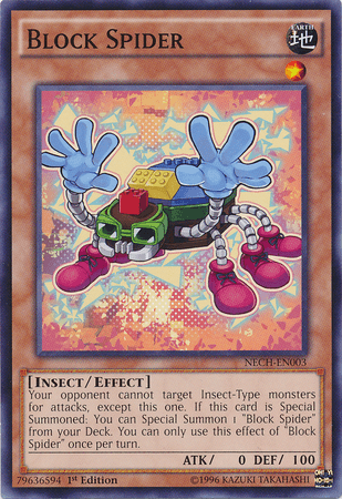 Block Spider [NECH-EN003] Common - Josh's Cards