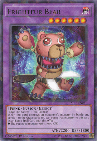 Frightfur Bear [SP15-EN031] Shatterfoil Rare - Josh's Cards