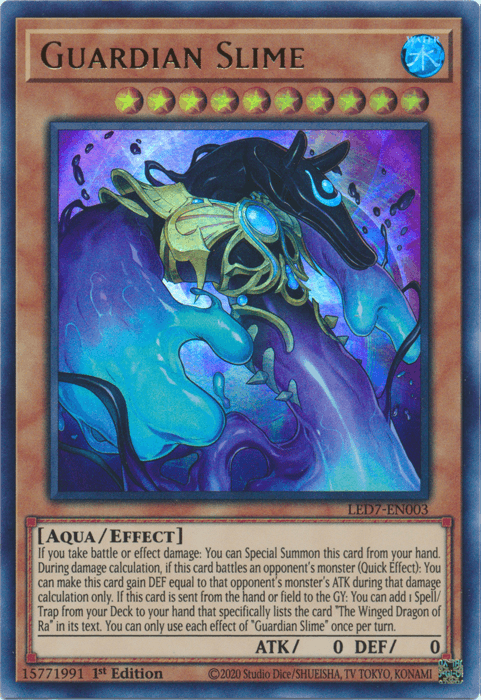 Guardian Slime [LED7-EN003] Ultra Rare - Josh's Cards