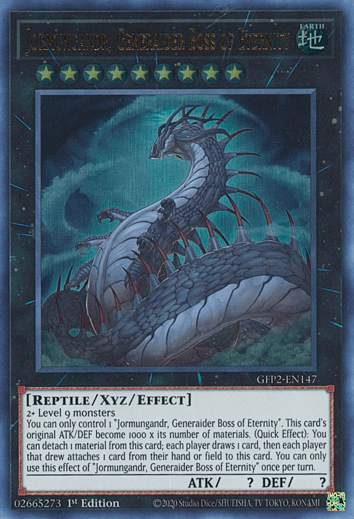 Jormungandr, Generaider Boss of Eternity [GFP2-EN147] Ultra Rare - Josh's Cards
