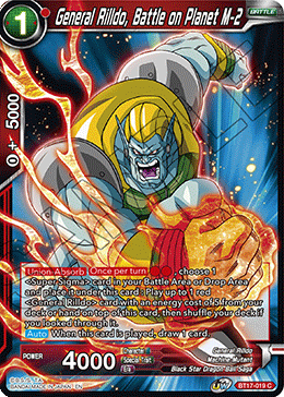 General Rilldo, Battle on Planet M-2 (BT17-019) [Ultimate Squad] Parallel Foil